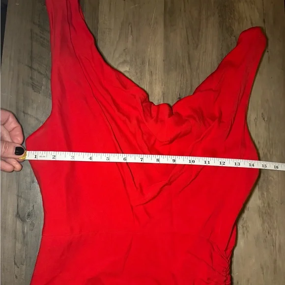 Alice + Olivia Vibrant Red Mini Dress - Picture 8 of 12